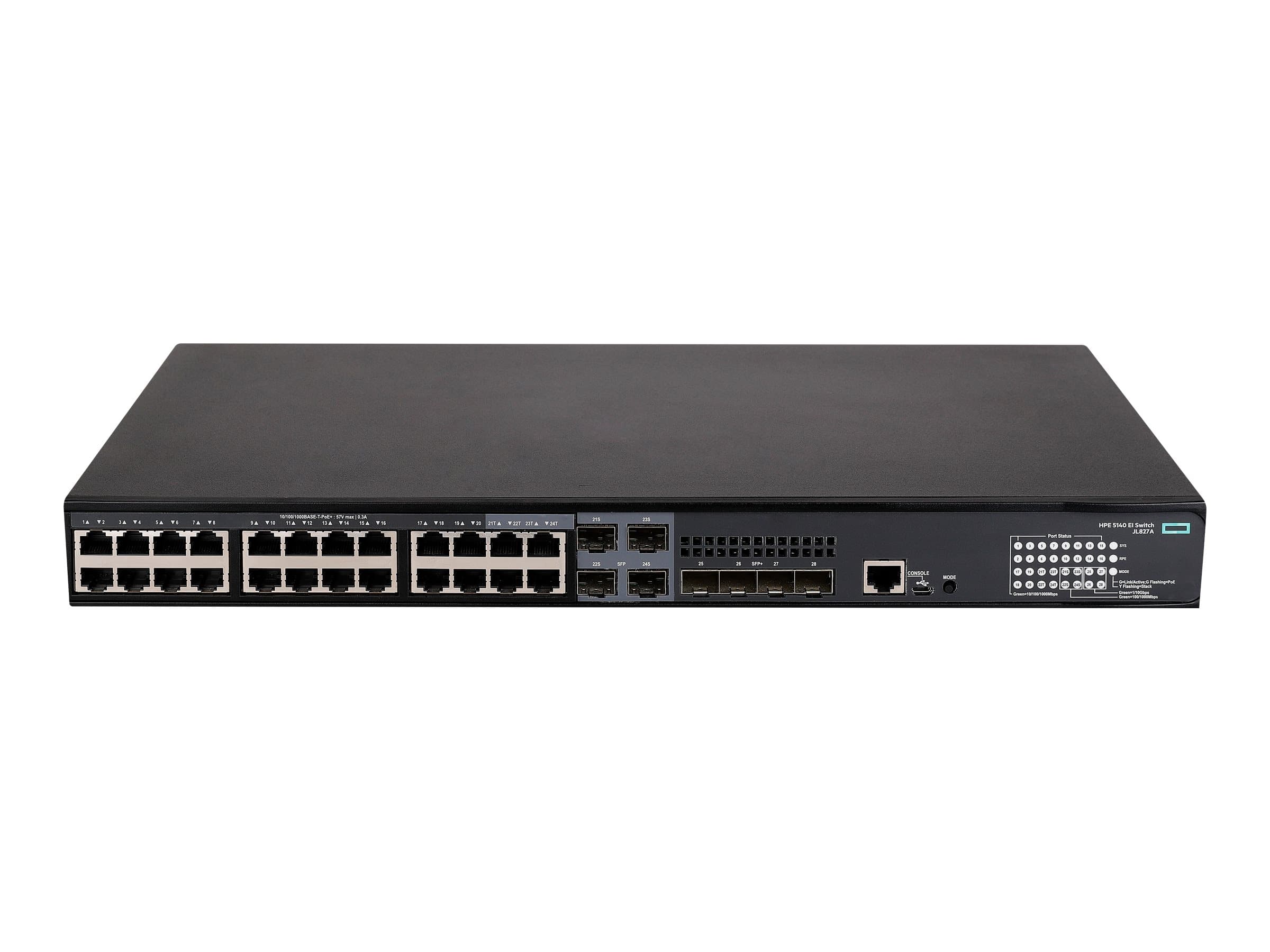 ARUBA ARUBA HPE 5140 24G PoE+ 4SFP+ EI Sw 5609436