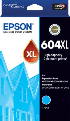 EPSON EPSON 604 XL CYAN INK 5614402