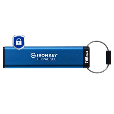 KINGSTON KINGSTON 16GB IronKey Keypad 200 AES-256 Encryp 5625432
