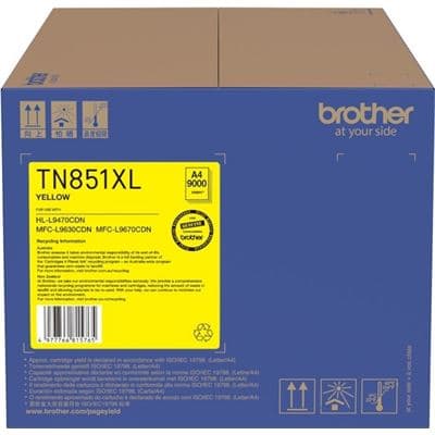 BROTHER BROTHER TN851XLY XL YELLOW TONER CARTRIDGE 5684382