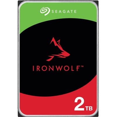 SEAGATE SEAGATE IRONWOLF 2TB NAS 3.5IN 6GB/S SATA 256MB 5688346