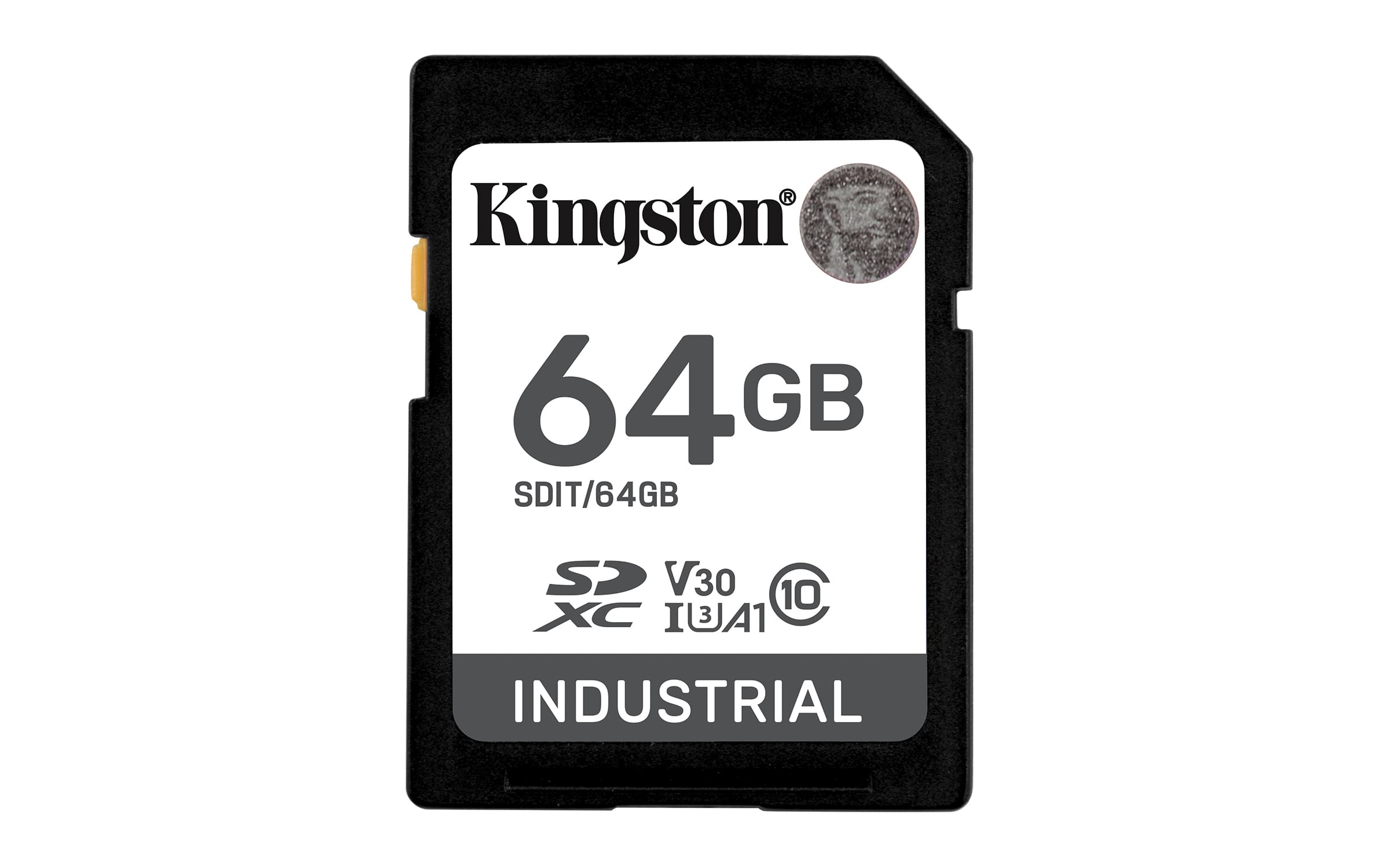 KINGSTON KINGSTON 64GB SDXC Industrial C10 -40C to 85C U3 5862489