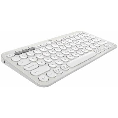 LOGITECH LOGITECH PEBBLE KEYS 2 K380S - TONAL OFF WHITE 5882716