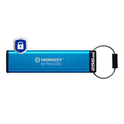 KINGSTON KINGSTON 256GB USB-C IronKey Keypad 200C FIPS Lvl 5902830