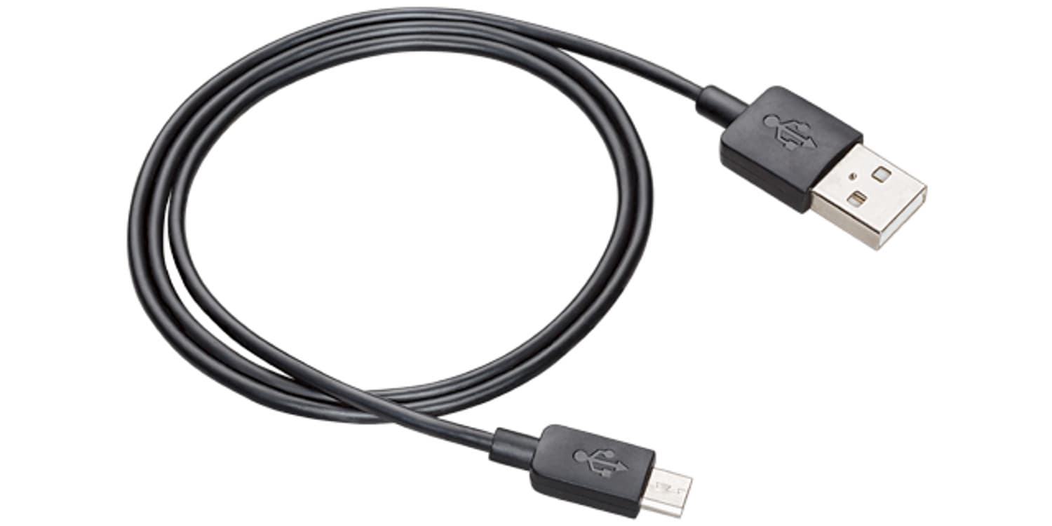 HP HP Poly Trio USB-A to Micro USB Cbl (1.2M) 6046858