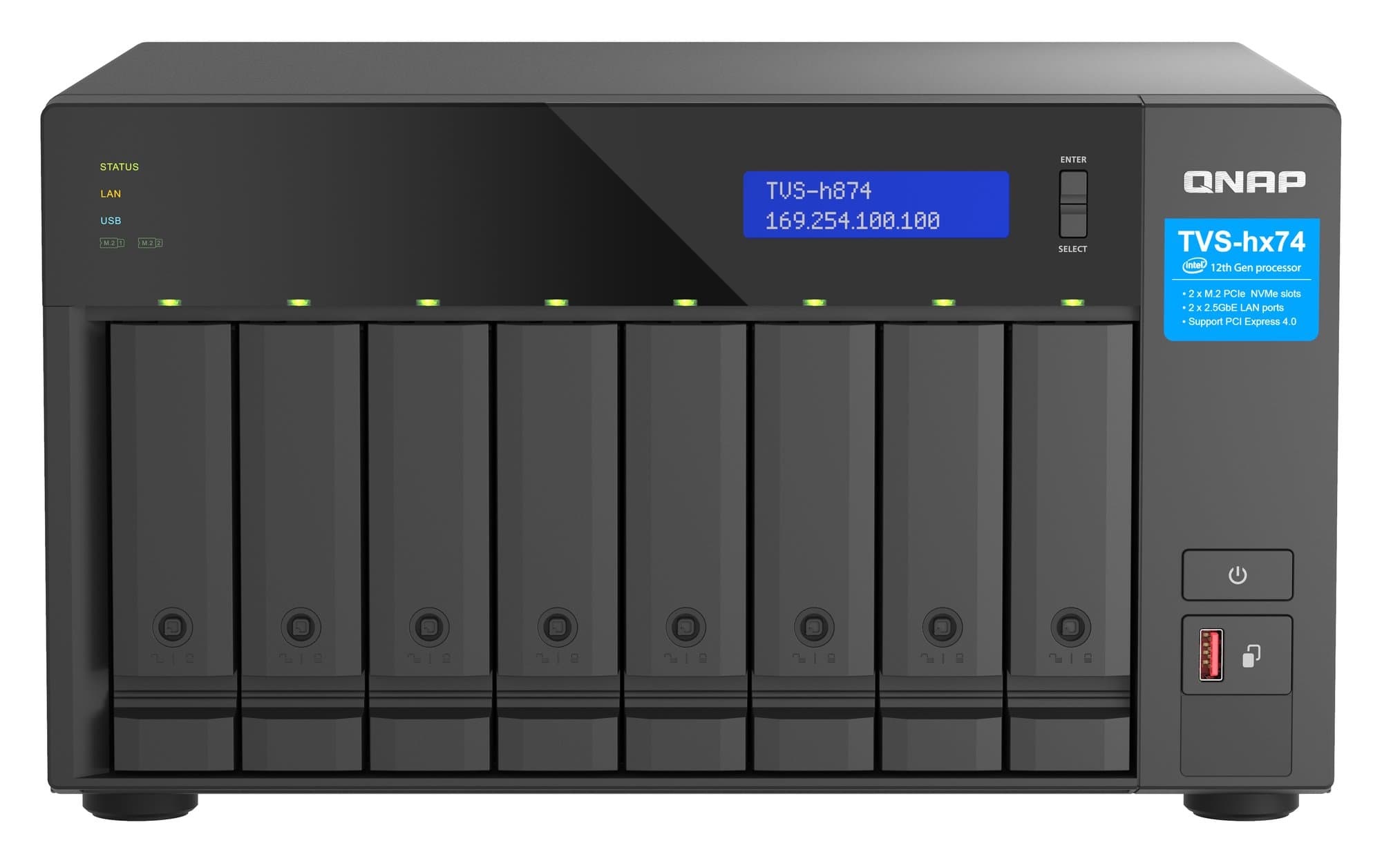 QNAP QNAP 8-bay QuTS hero i5/32GB NAS 6179580