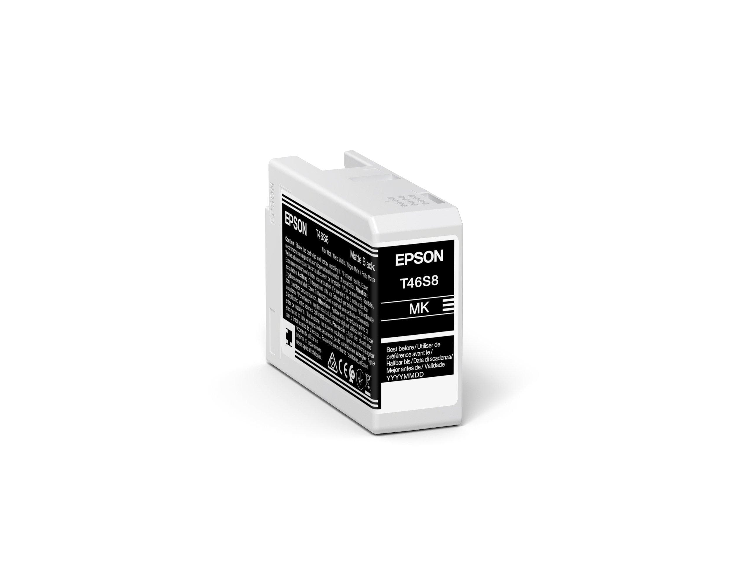EPSON EPSON Singlepack Matte Black T46S8 UltraChrome 6202316