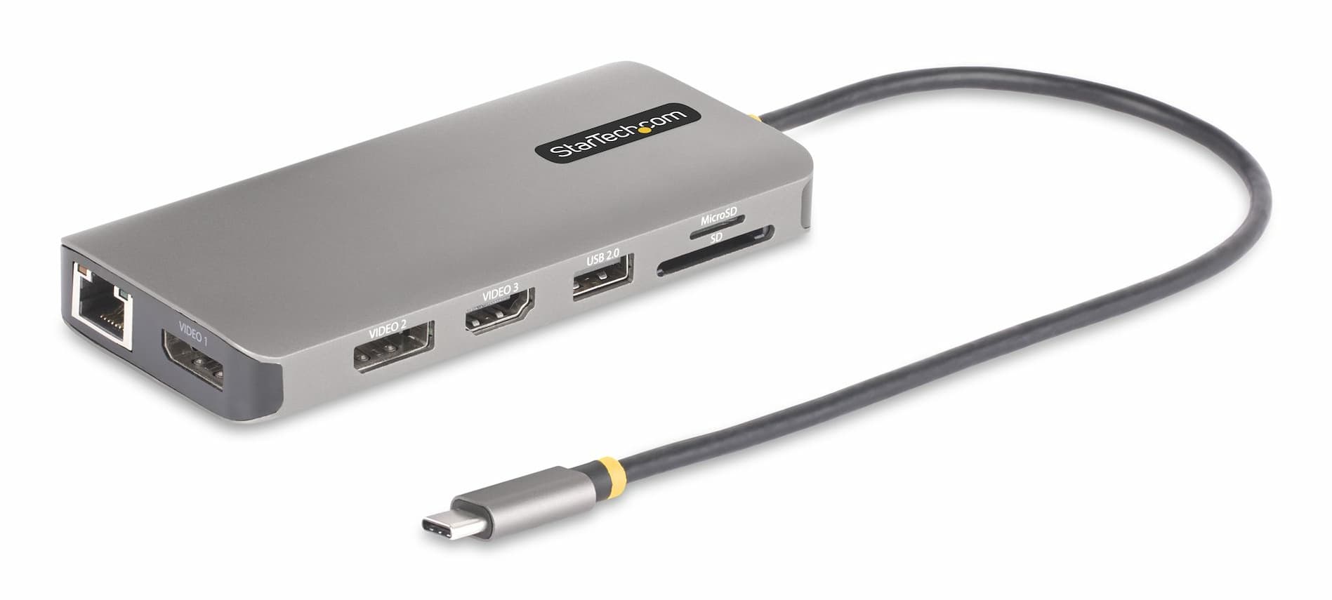 StarTech.com StarTech.com USB-C Triple-Monitor Multiport Adapter 6277352