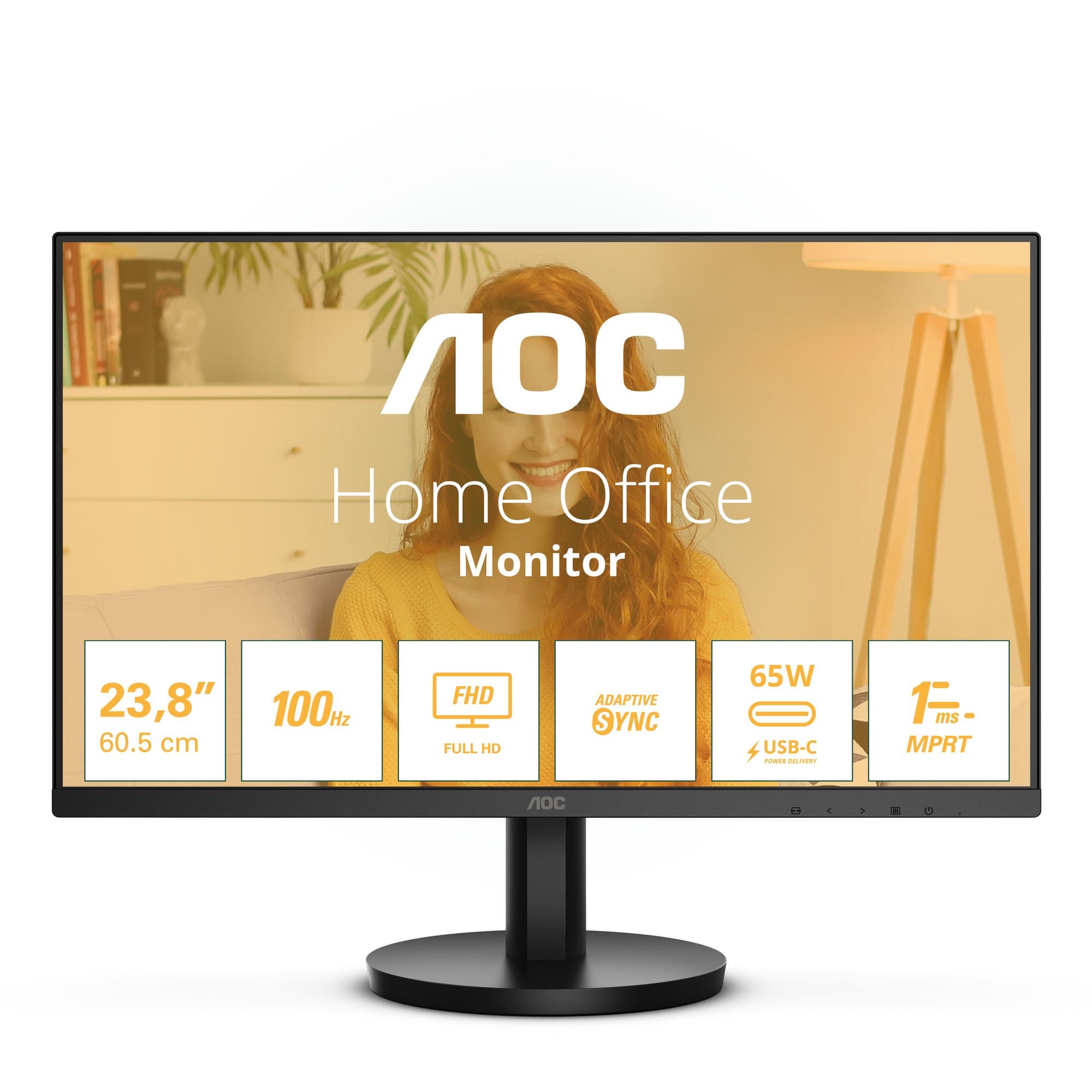 AOC AOC 24B3CA2 23.8IN IPS PANEL USC- C MONITOR 6332334