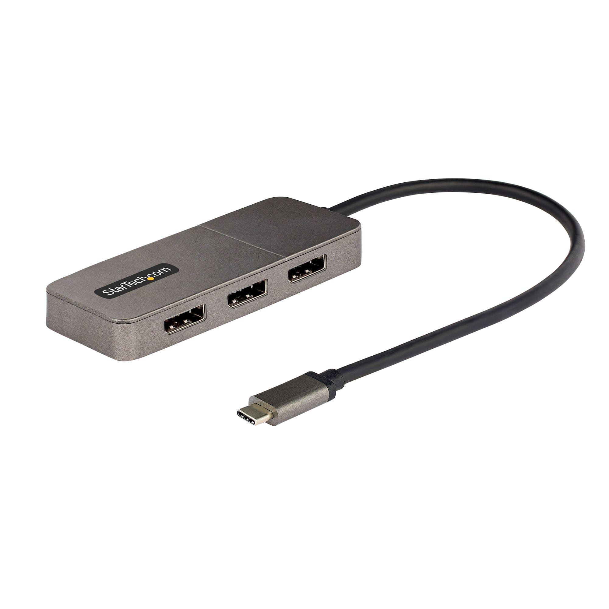 StarTech.com StarTech.com USB-C to Triple DP MST Hub 4K60Hz DP1.4 6360139