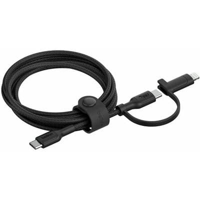 BELKIN BELKIN BOOSTCHARGE 2-IN-1 USB-C & LIGHTNING BRA 6362449