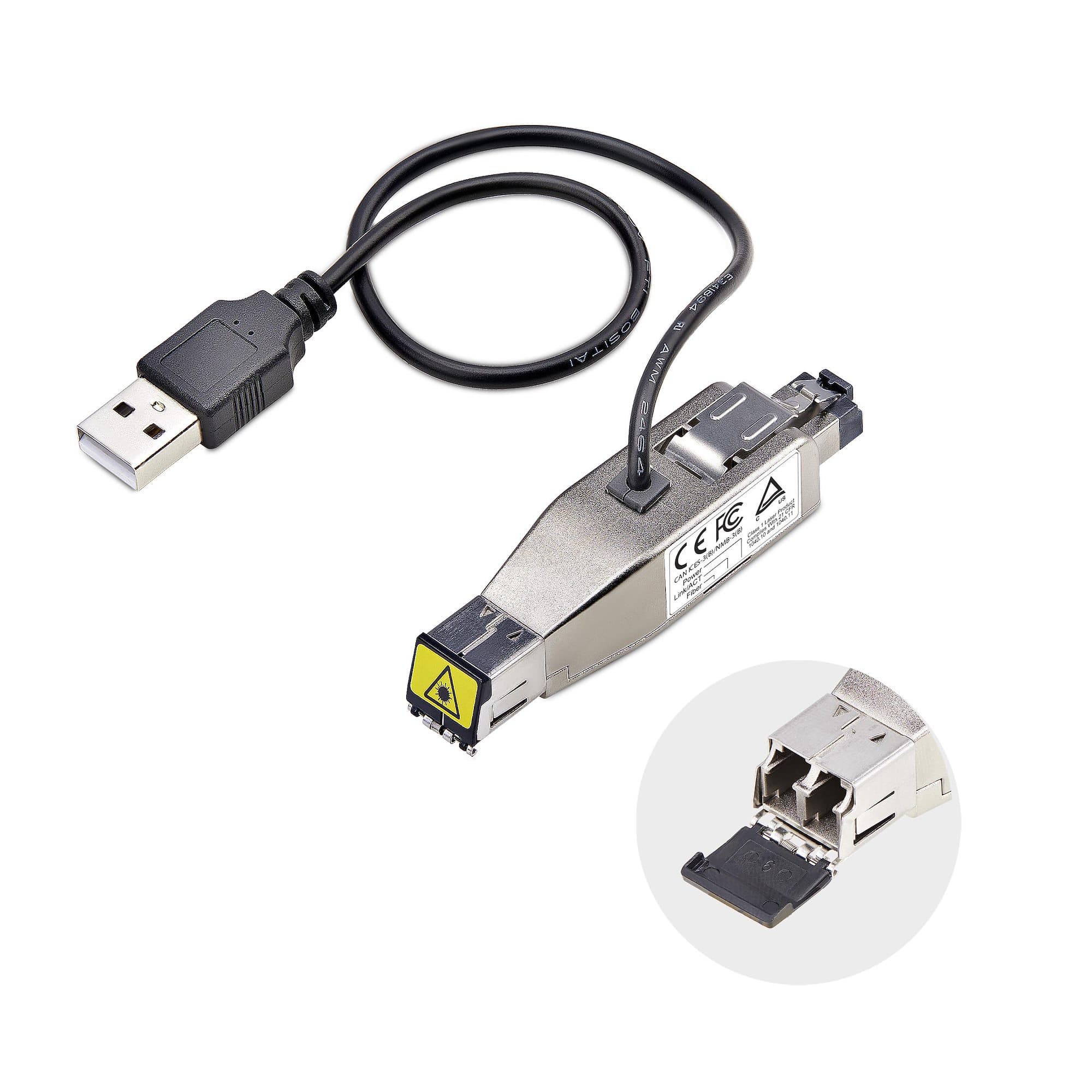 StarTech.com StarTech.com Gigabit Fiber to RJ45 Media Converter 6365296