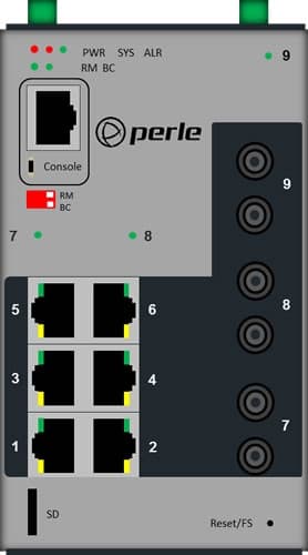 PERLE PERLE 509G3T2MD05SD10XT Eth Switch 6493917