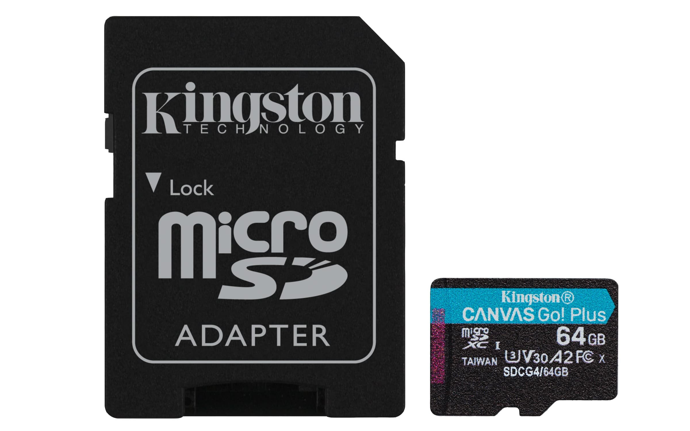 KINGSTON KINGSTON 64GB MICROSDXC CANVAS GO PLUS GEN4 6545376