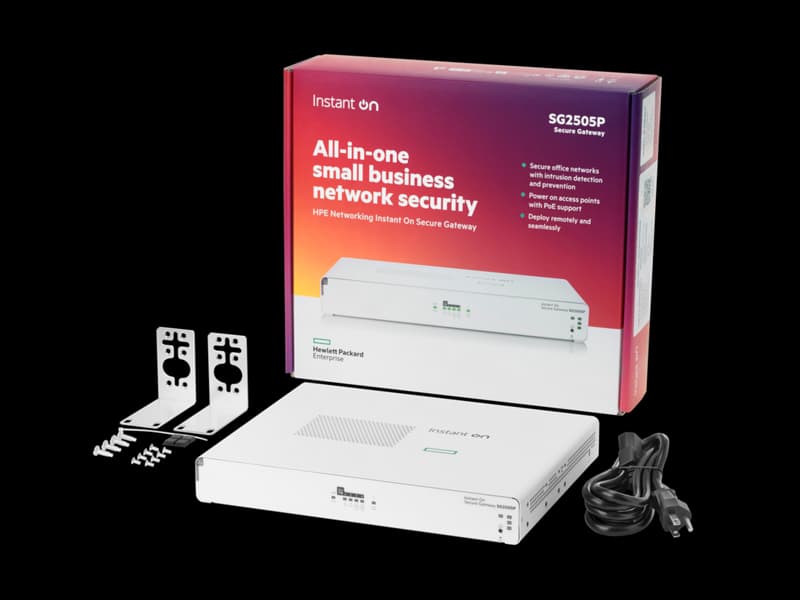 ARUBA ARUBA HPE NW ION Gtwy 5p 2.5G 64W SG2505P 6596742