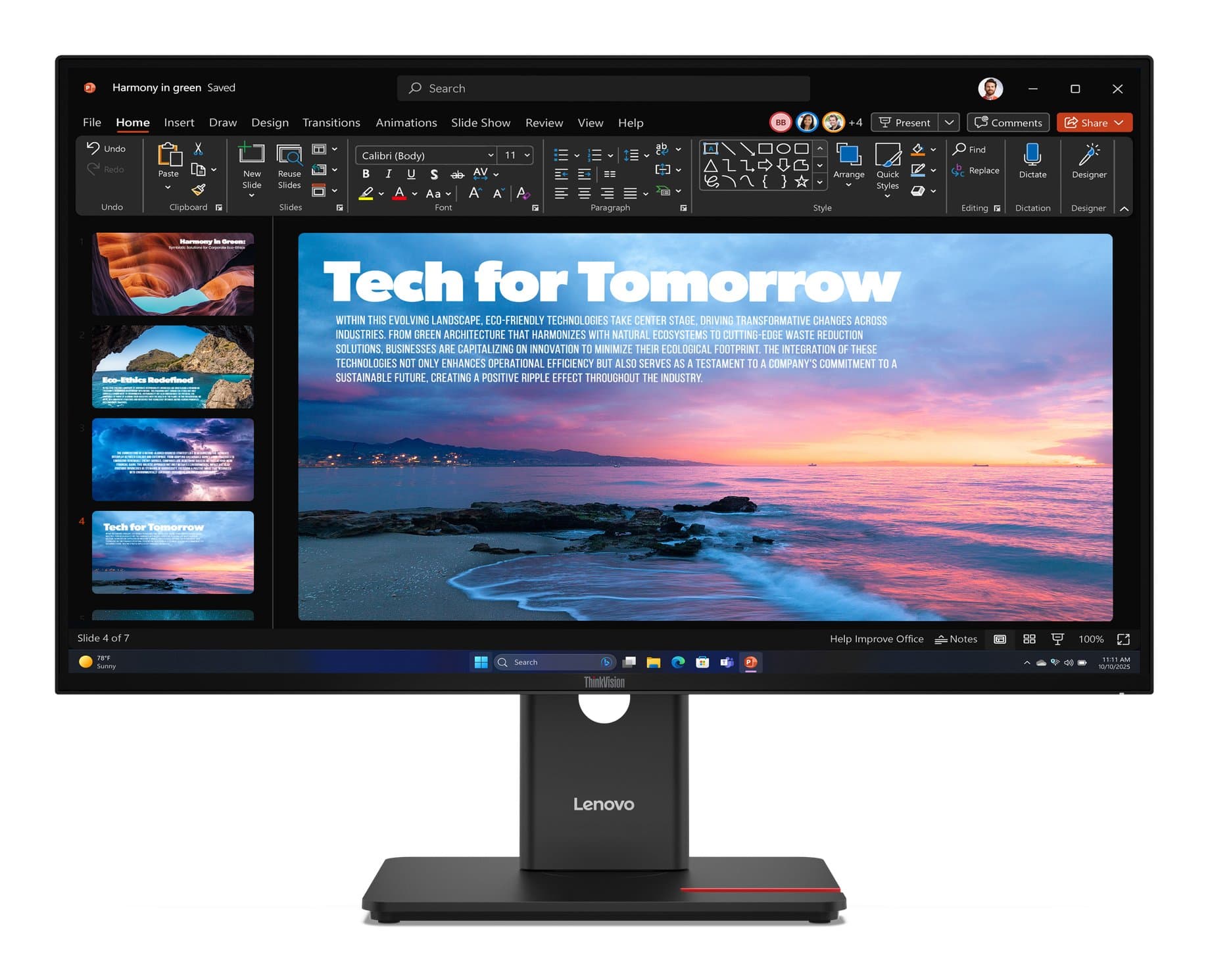 LENOVO LENOVO T27QD-40 27IN QHD (HDMI+DP+USB-C) 3YR 6596887