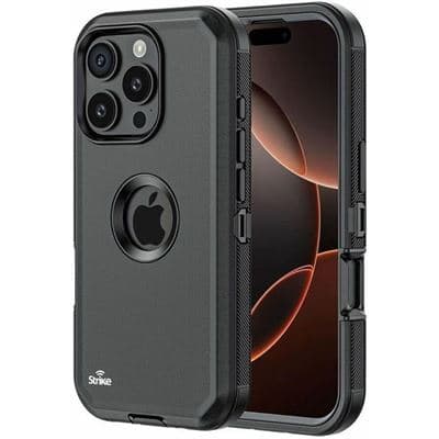 STRIKE GROUP STRIKE GROUP Rugged Case-Apple iPhone16 ProMax BLK 6625175
