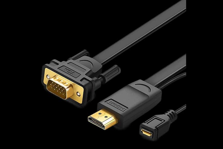 KONKA KONKA Ugreen HDMI To VGA Converter Round Cable 6630027