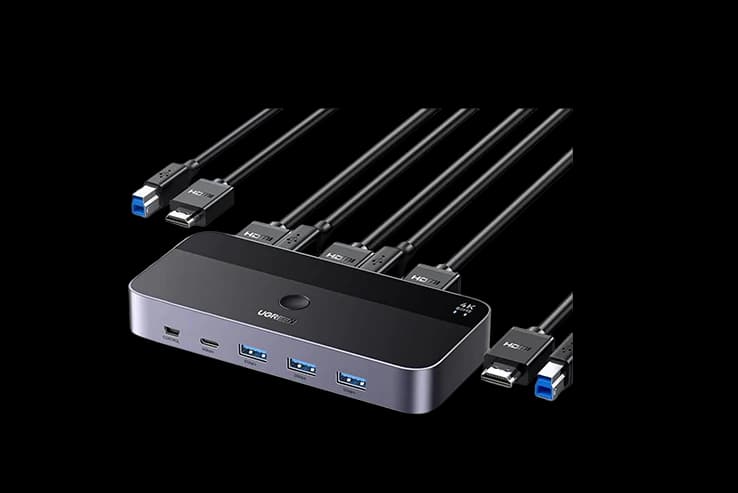KONKA KONKA UGREEN HDMI KVM Switch 2 In 1 Out 6630099