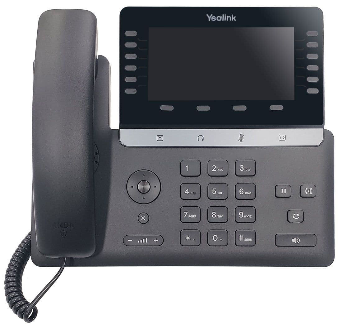 YEALINK YEALINK T85W SIP Phone w/o PSU. 1 YR Warranty 6633432