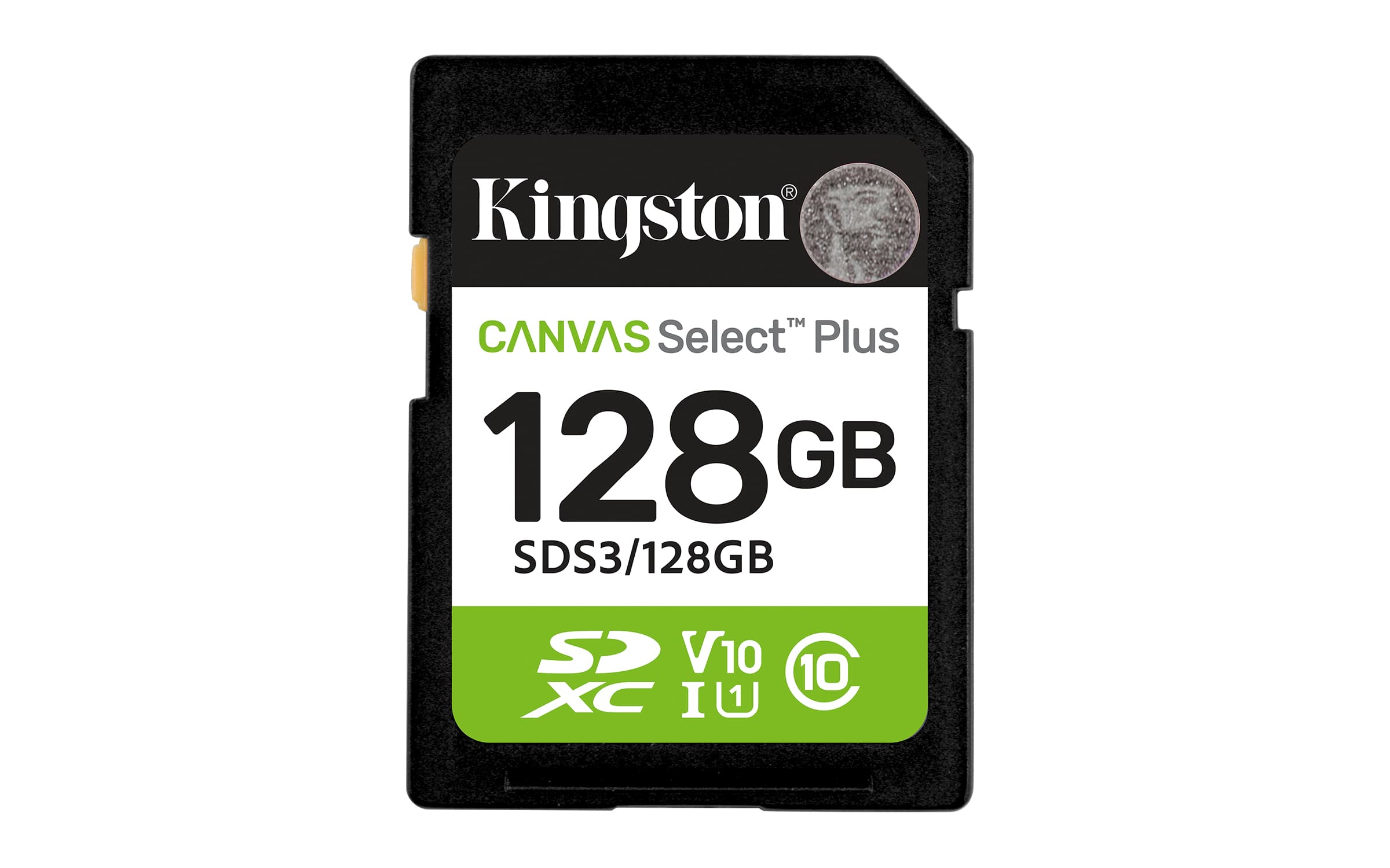 KINGSTON KINGSTON 128GB SDXC Canvas Select Plus Gen3 150MB 6636253