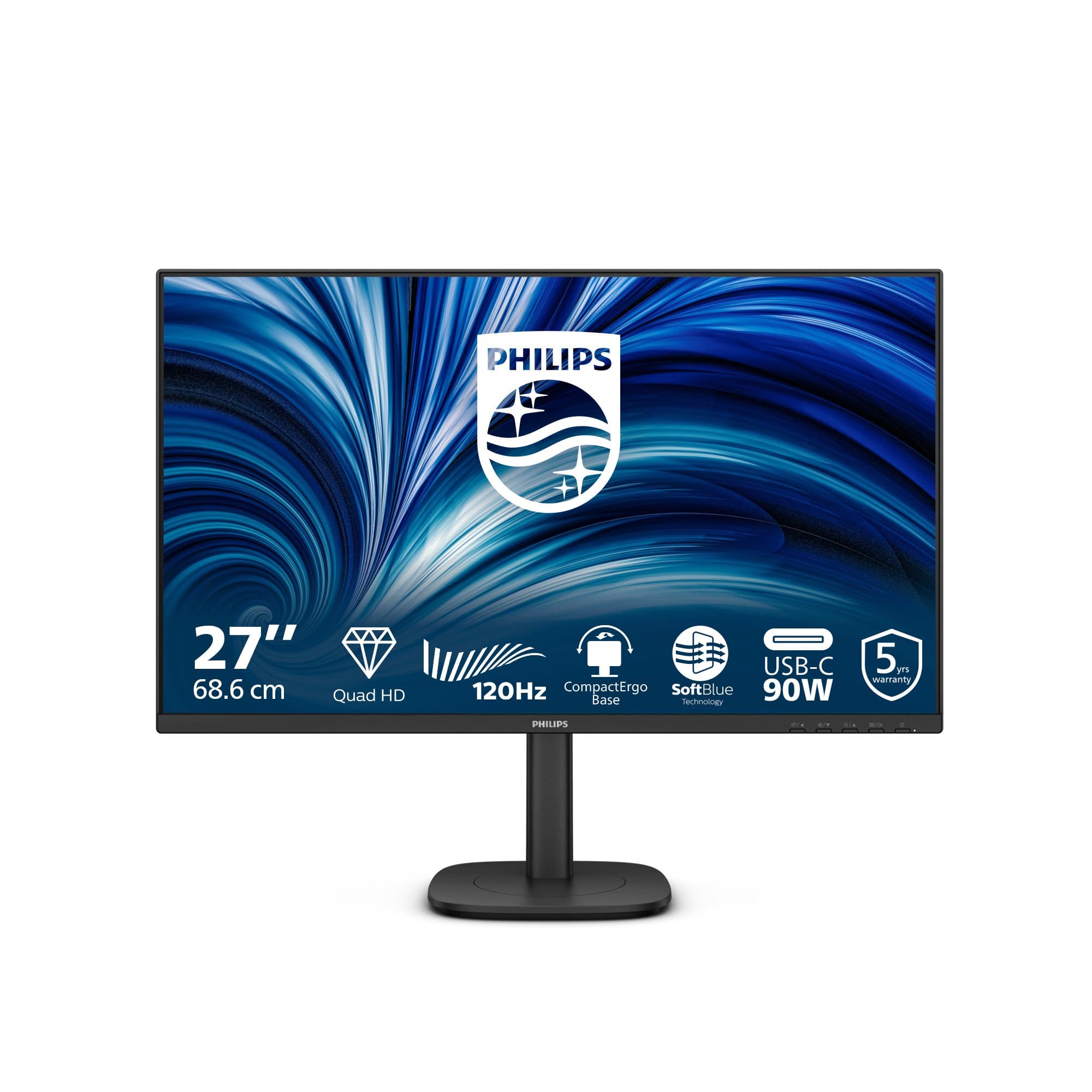 PHILIPS PHILIPS 27B2U3601 QHD 120HZ USB-C MONITOR 6649454