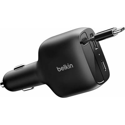 BELKIN BELKIN BoostCharge Retractable Car Charger 75W 6671992