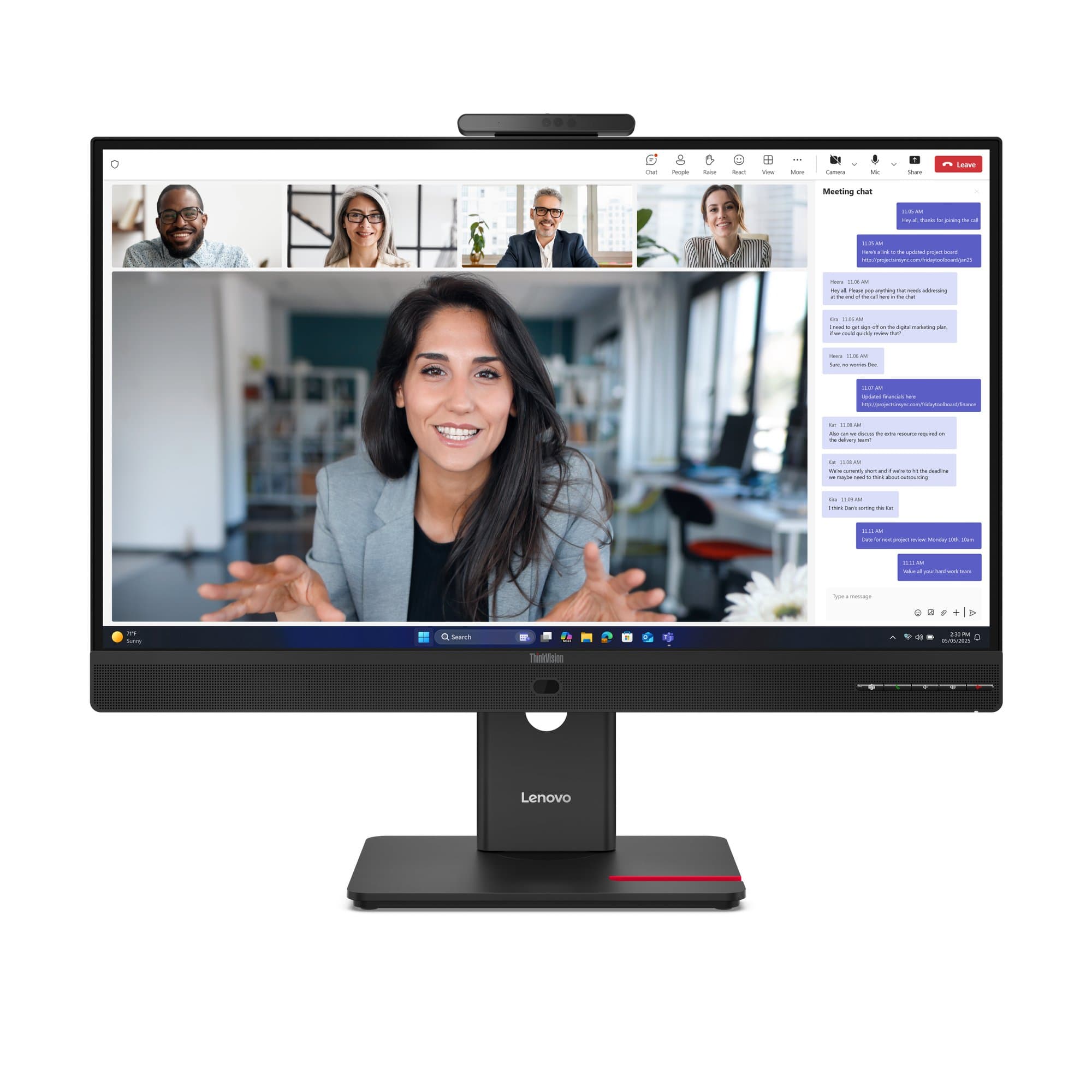 LENOVO LENOVO T24-4V 23.8IN FHD HDMI+DP+VGA 3YR 6707815