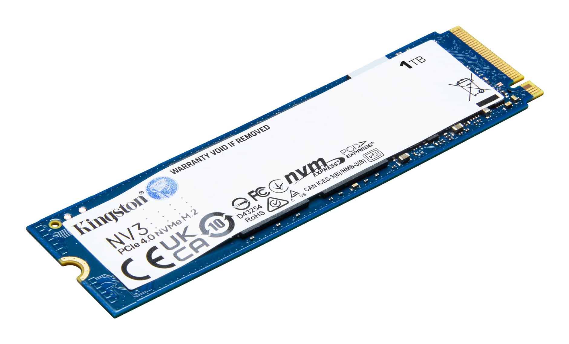 KINGSTON KINGSTON 1000G NV3 M.2 2280 PCIE 4.0 NVME SSD 6709975