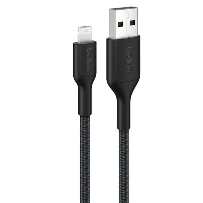 BELKIN BELKIN Braided USB-A Cable-LTG Connector 15cm 6718743