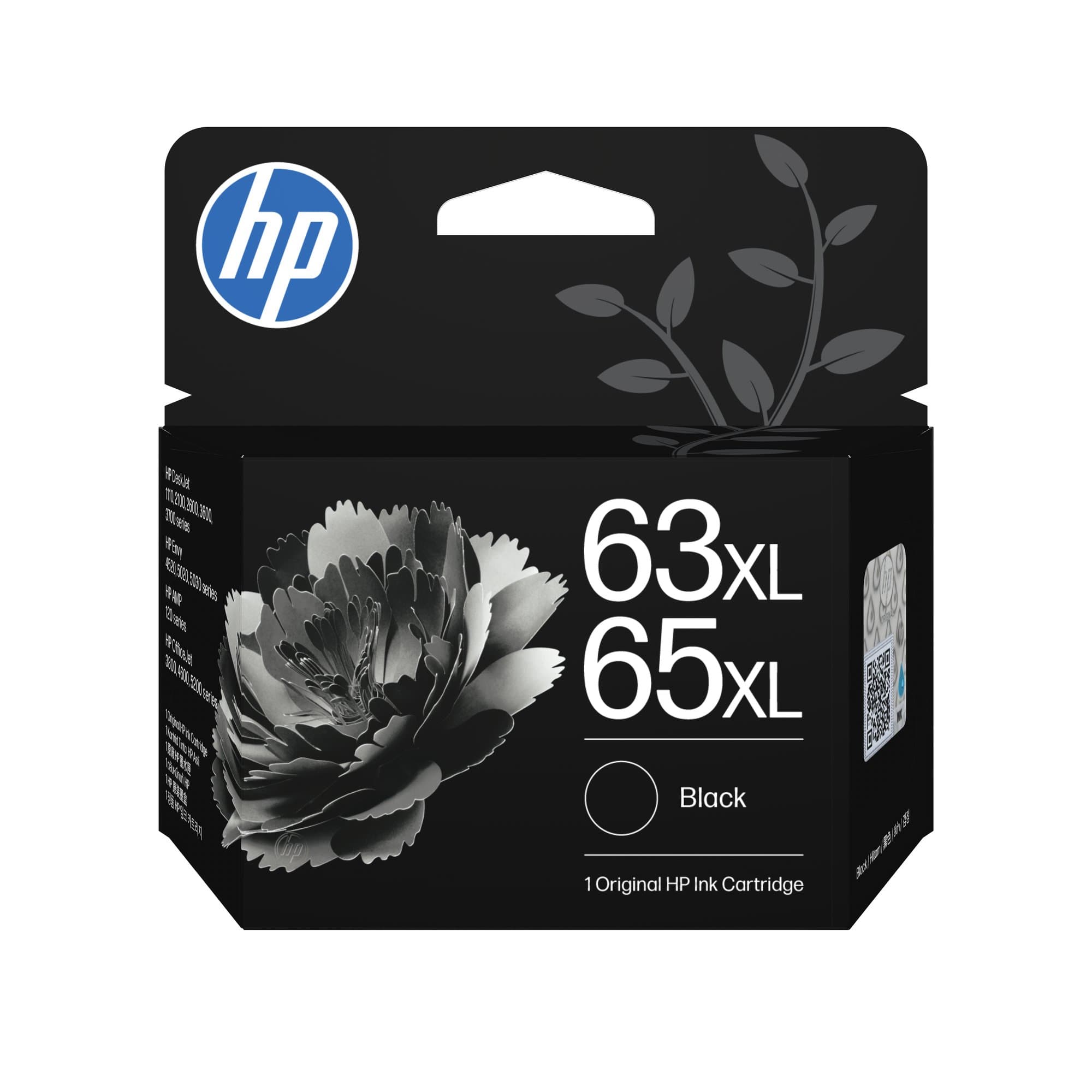 HP HP 63/65 XL High Yield Blk Original Ink 6790388
