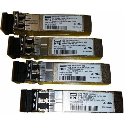 Hewlett Packard Enterprise Hewlett Packard Enterprise HPE MSA 25Gb SFP28 SR 4pk iSCSI XCVR Bdl 6801637