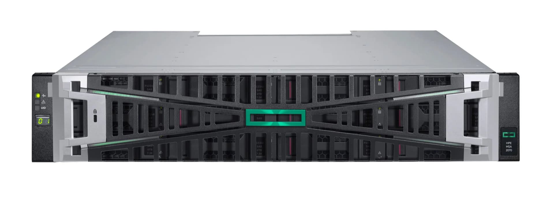 Hewlett Packard Enterprise Hewlett Packard Enterprise HPE MSA 2070 LFF 2x32Gb FC 4p Array 6801988