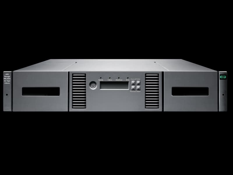 Hewlett Packard Enterprise HPE MSL2024 Gen4 0-drive 24-slot Lib 6841143