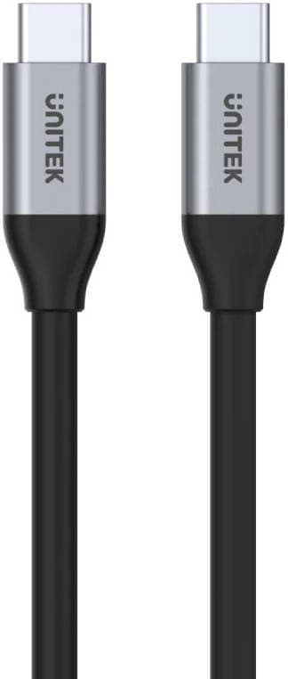 Unitek UNITEK 2m 100W USB-C 3.1 Gen1 Cable for Syncing & Charging. C14091ABK