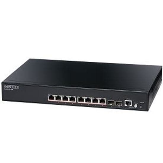 Edgecore EDGECORE 8 Port Gigabit PoE+ Web Smart Pro Switch. ECS2100-10P