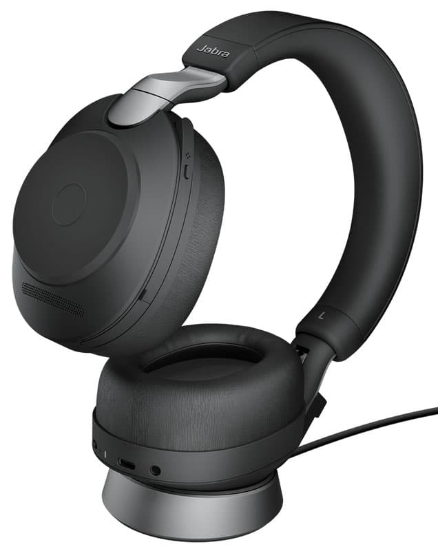 Jabra Evolve2 85 MS Stereo USB-C + Link 380 with Charging Stand 403109