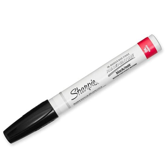 Sharpie Sharpie  Single Paint Oil Based Medium Point Black Colour Marker 1874989