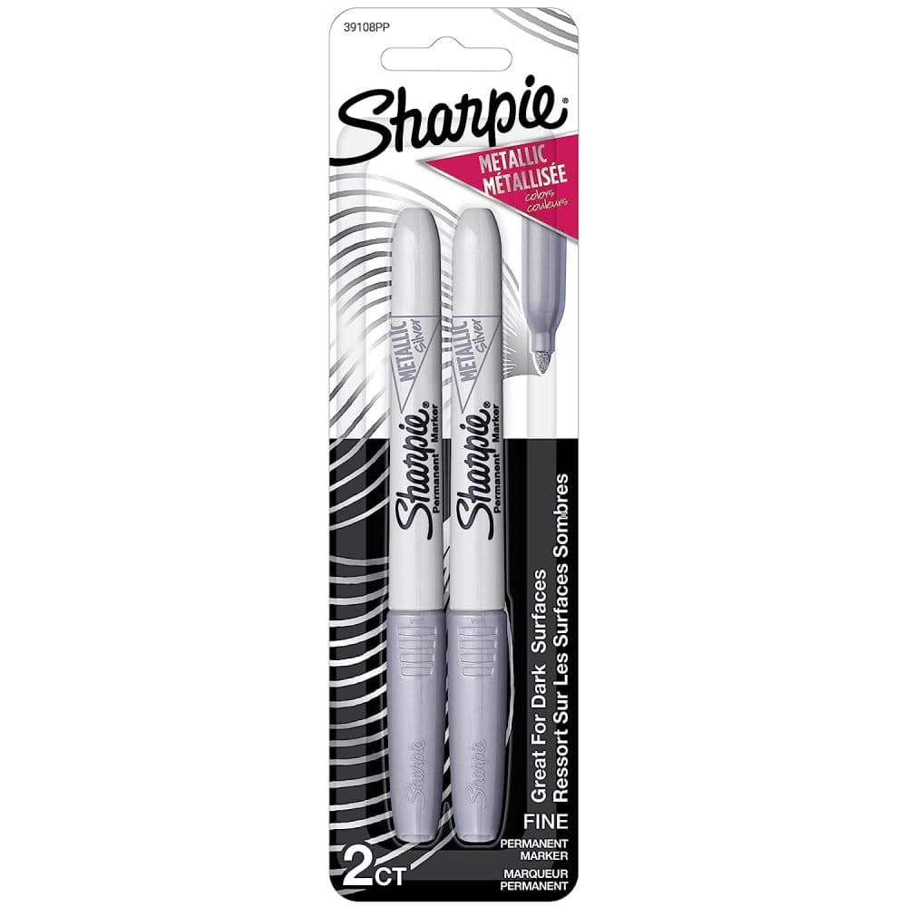 Sharpie Sharpie Metallic Fine Point Perman Marker Silver 39108PP 39108PP