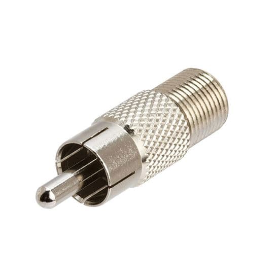 starview STARVIEW F Female/RCA Male Adaptor Convert F Type Male Into RCA Male 75FRCA