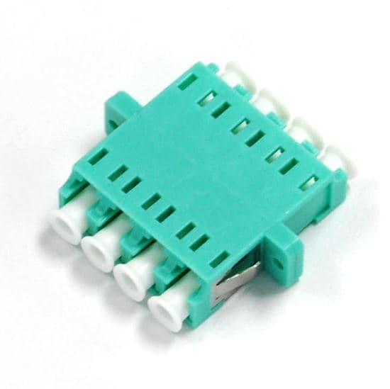Dynamix DYNAMIX Fibre LC/LC Quad Multi-mode OM3 Joiner, Zirconia Ceramic A-FIBLCLC-QAQ