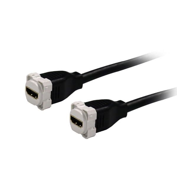 Dynamix 2.5m HDMI 2.0 Cable. AMDEX Jack To Jack AV-HTILJ-2-5