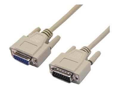 Dynamix DYNAMIX 2m Joystick AUI Extension Cable. DB15 M/F C-JSDB15-MF2