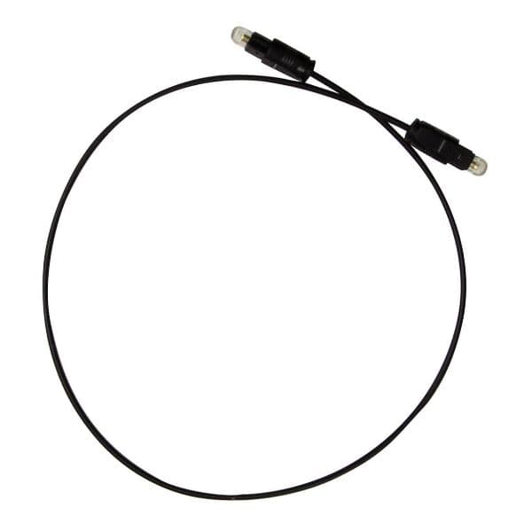 Dynamix 0.5m Toslink Slimline Audio Optic Cable OD: 22mm CA-TLFSL-0-5