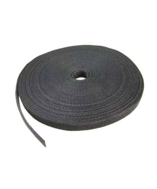Dynamix DYNAMIX Hook & Loop Roll 20m x 12mm dual sided, BLACK colour CAB2012V