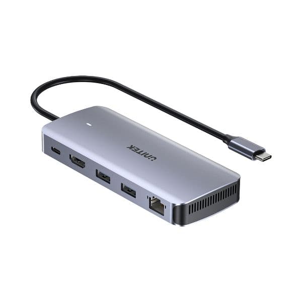 UNITEK 6-In-1 USB-C Hub With M.2 SSD Enclosure D1120A
