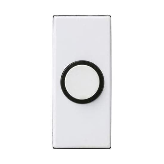 Honeywell HONEYWELL Sesame Push DoorBell. Wired. IP40. Fixings Included. D814