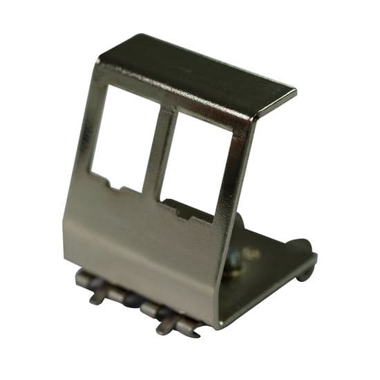 Dynamix DYNAMIX 2 Port Keystone to DIN Mount Metal Adapter Plate DIN0022