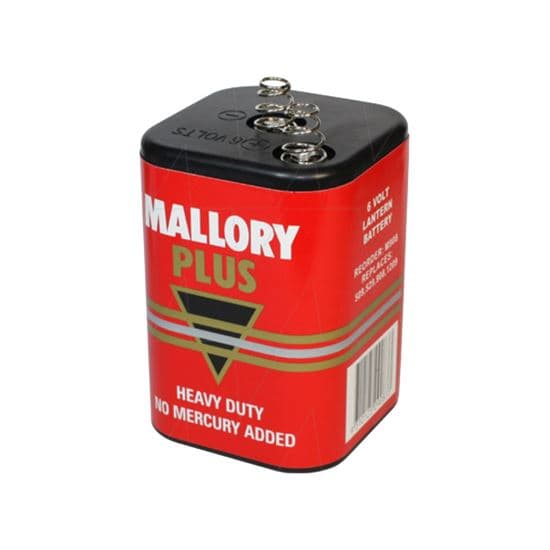 Duracell DURACELL Mallory 6V Battery. MN908 4LR25X DURGT5006