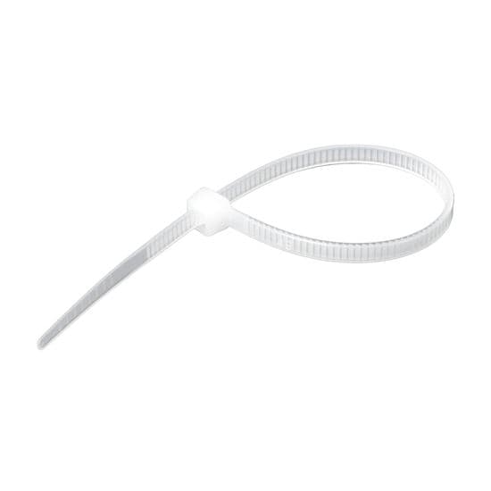 Dynamix 2.5 x 100mm Natural Cable Ties Pack of 1000 80N/8.1kgs DY1002N1000